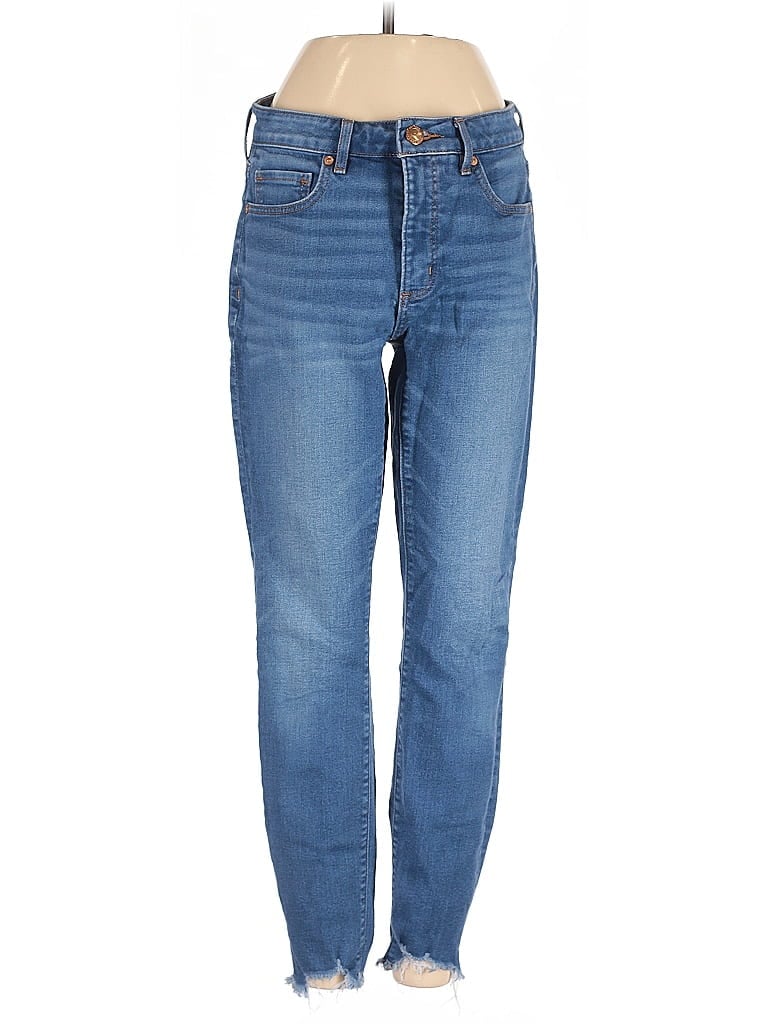 Pre-owned Ann Taylor Loft Jeans In Blue