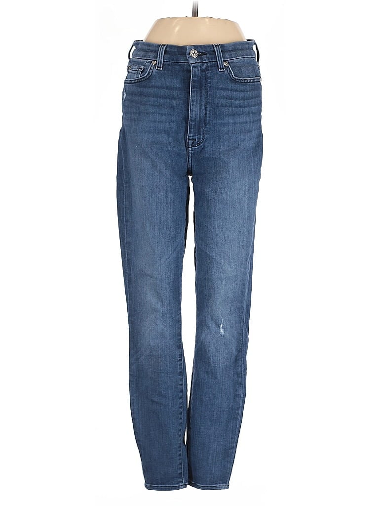 Click to view more detailed imagery on our partner's website Pre-owned 7 For All Mankind Jeans In Blue