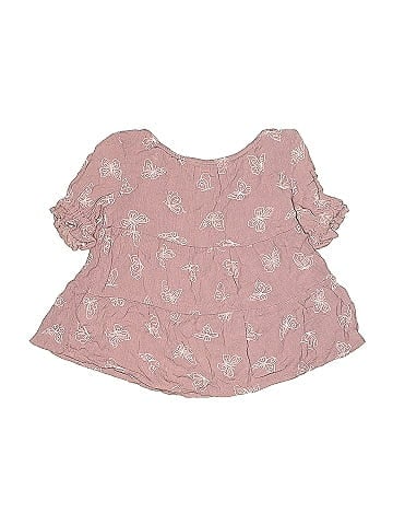 Cat & Jack Short Sleeve Blouse (view 2)