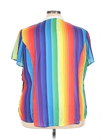 Unique Vintage Short Sleeve Blouse (view 2)