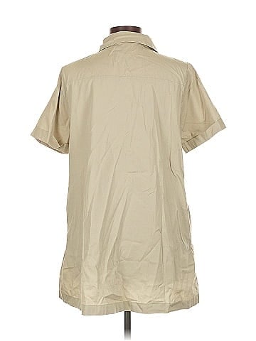 Zenana Short Sleeve Button-Down Shirt (view 2)