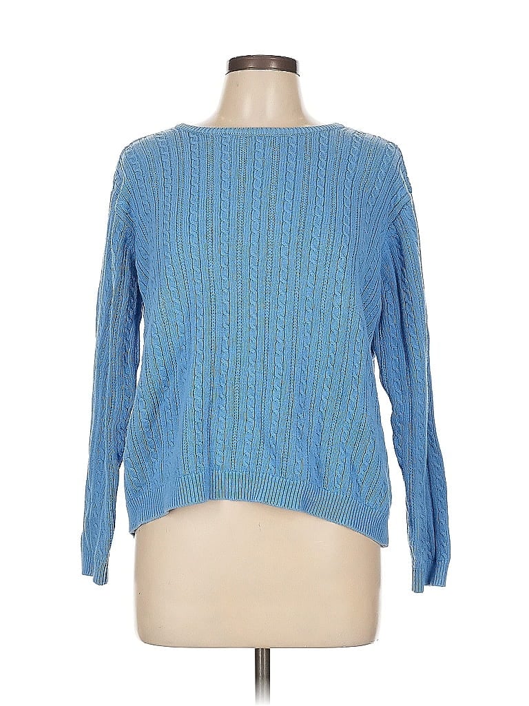 Click to view more detailed imagery on our partner's website Pre-owned Talbots Pullover Sweater In Blue