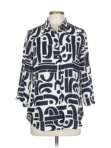 Foxcroft 3/4 Sleeve Blouse (view 1)