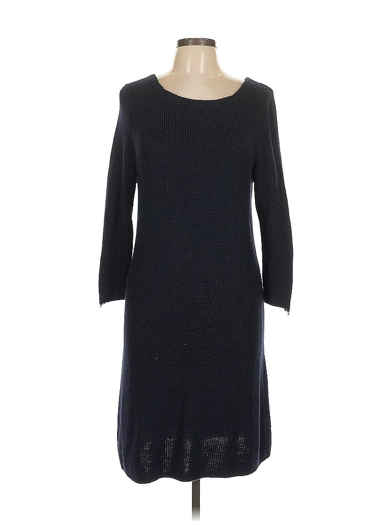 Pre-owned Ann Taylor Loft Casual Dress In Blue