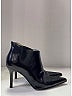 Dolce & Gabbana 100% Patent Leather Black Ankle Boots Size EU 35 - photo 8