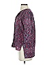 MAX 100% Polyester Paisley Purple 3/4 Sleeve Blouse Size S - photo 5