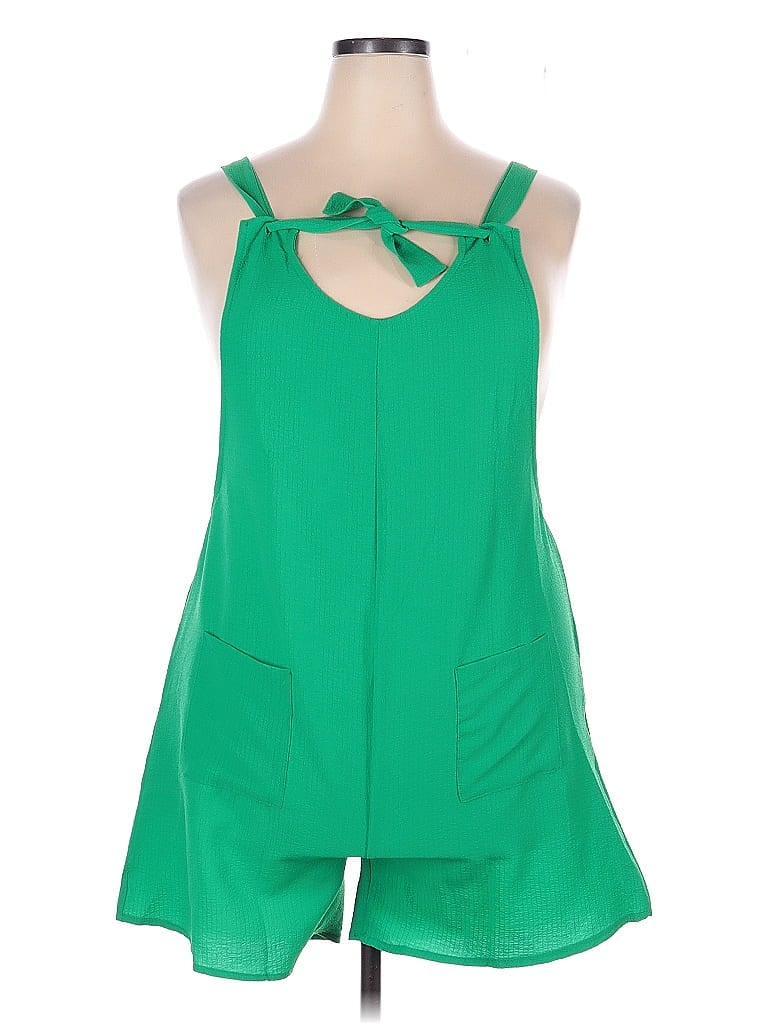 Pre-owned Unbranded Romper In Green