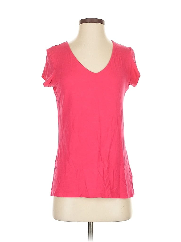 Catherine Malandrino Pink Short Sleeve T-Shirt Size S - photo 1