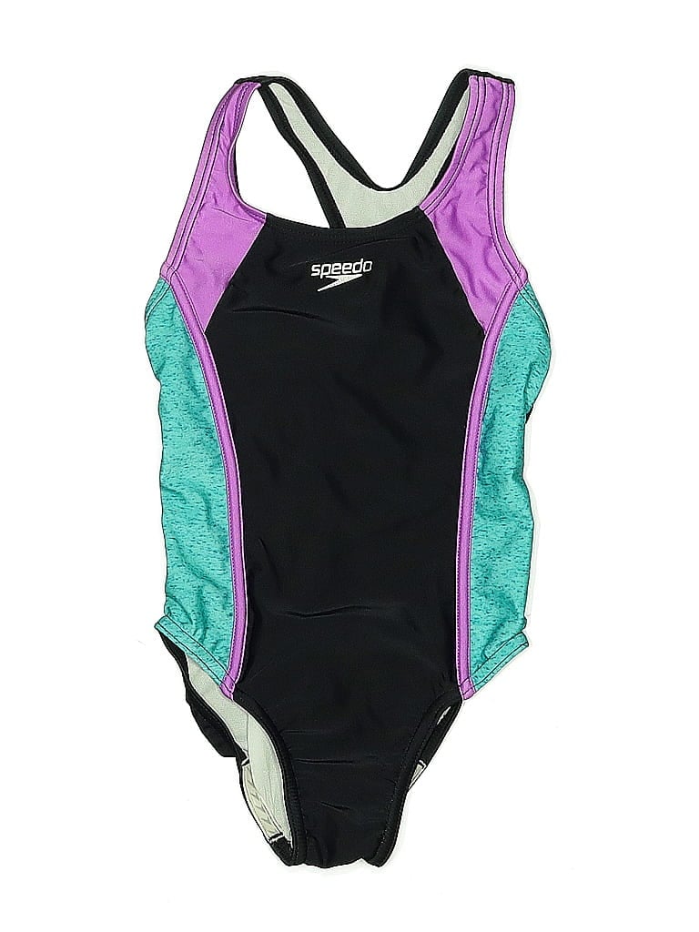 Pre-owned Speedo Kids' Wetsuit In Purple
