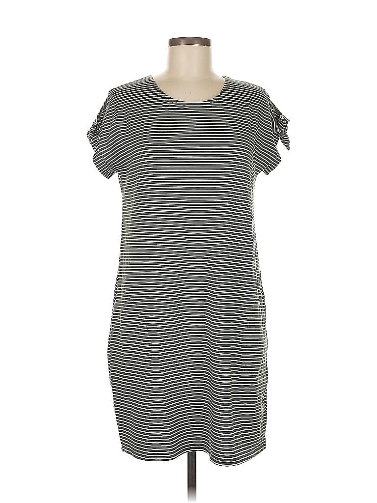 Pre-owned Gap Outlet Casual Dress In Gray