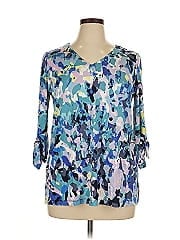 Susan Graver 3/4 Sleeve Blouse