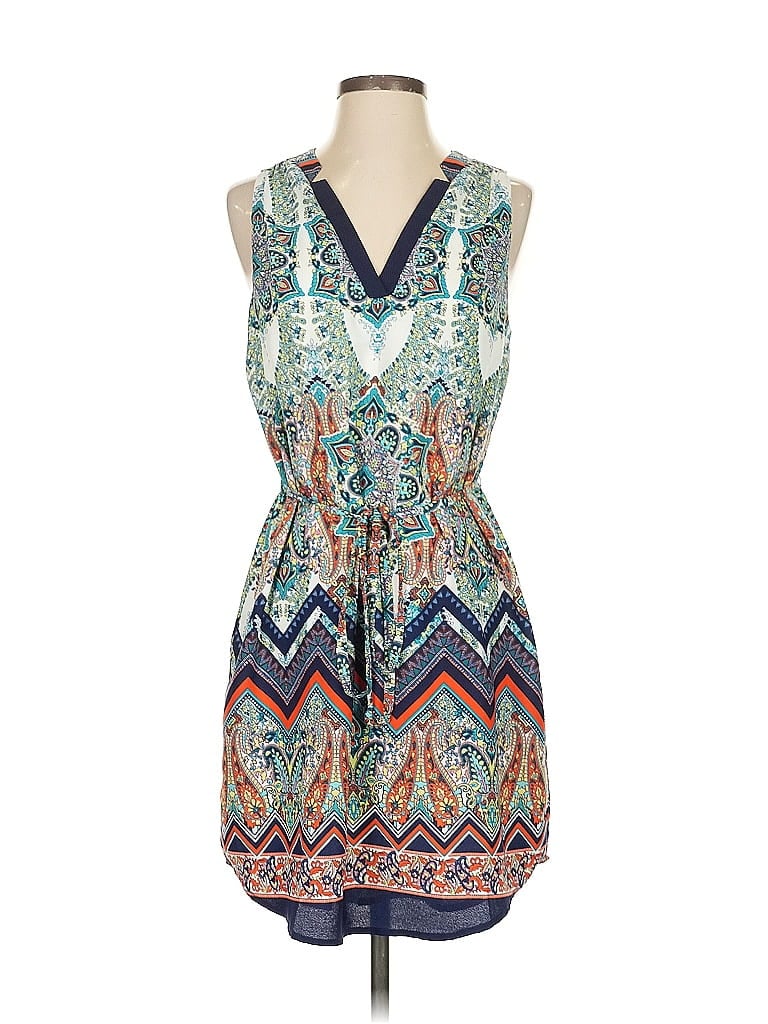 Pre-owned Renee C Casual Dress In Blue