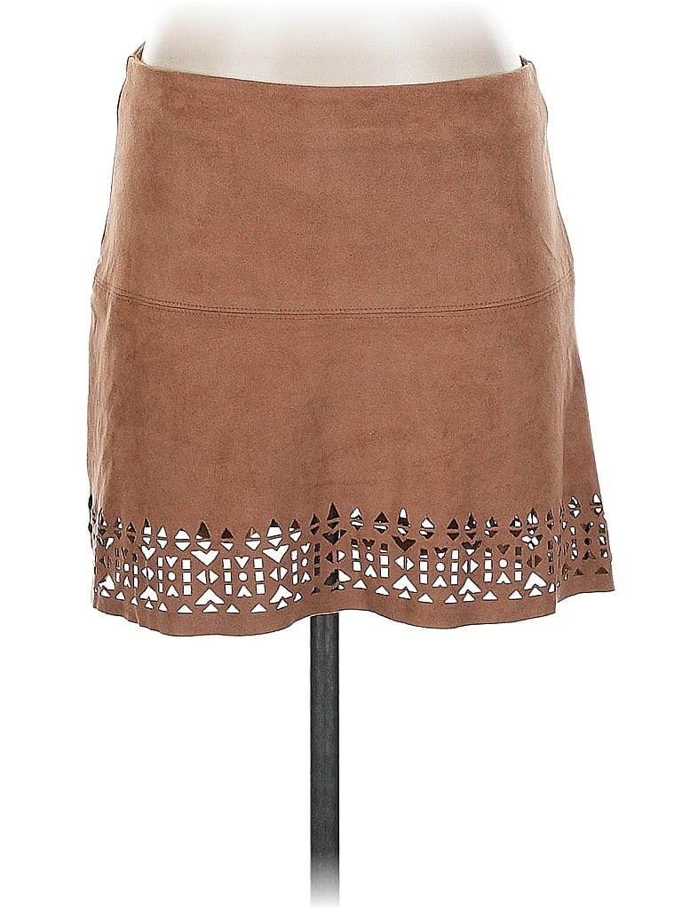 Click to view more detailed imagery on our partner's website Pre-owned Jolt Casual Skirt In Brown