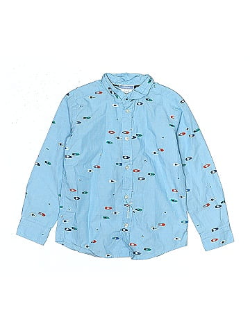 Jacadi Long Sleeve Button-Down Shirt (view 1)