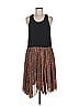 GARYGRAHAM422 Brown Black Casual Dress Size M - photo 1