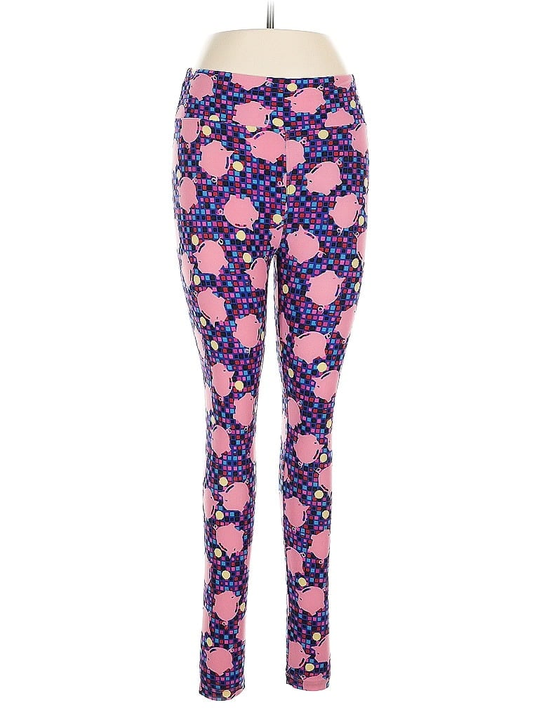 LULAROE Pre-owned Leggings In Pink