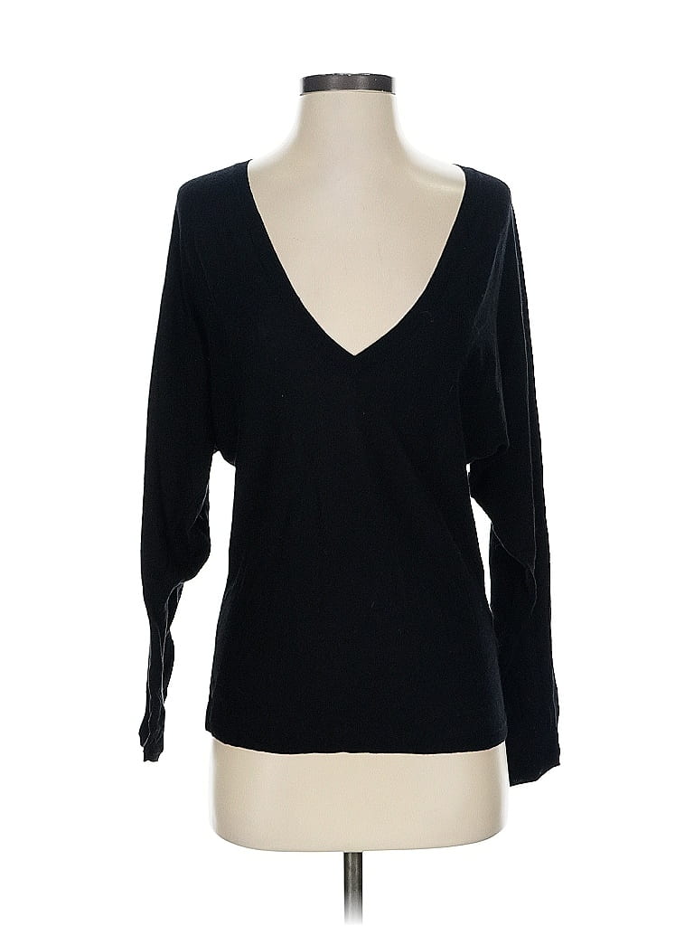 Pre-owned Open Edit 3/4 Sleeve T-shirt In Black