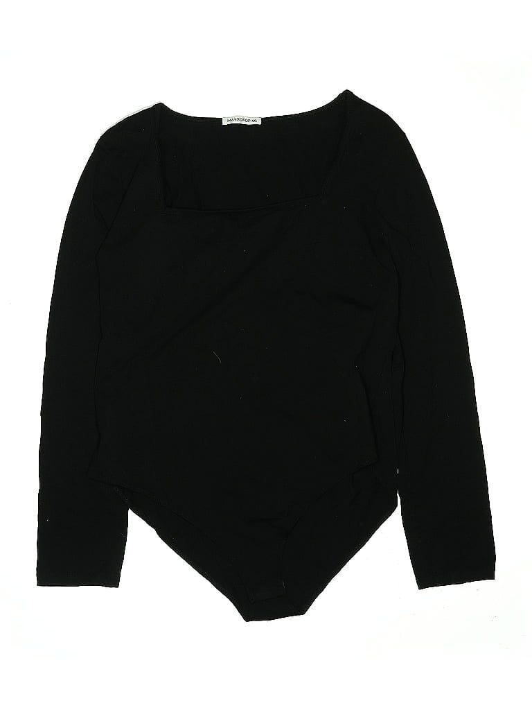 Pre-owned Mangopop Collection Bodysuit In Black