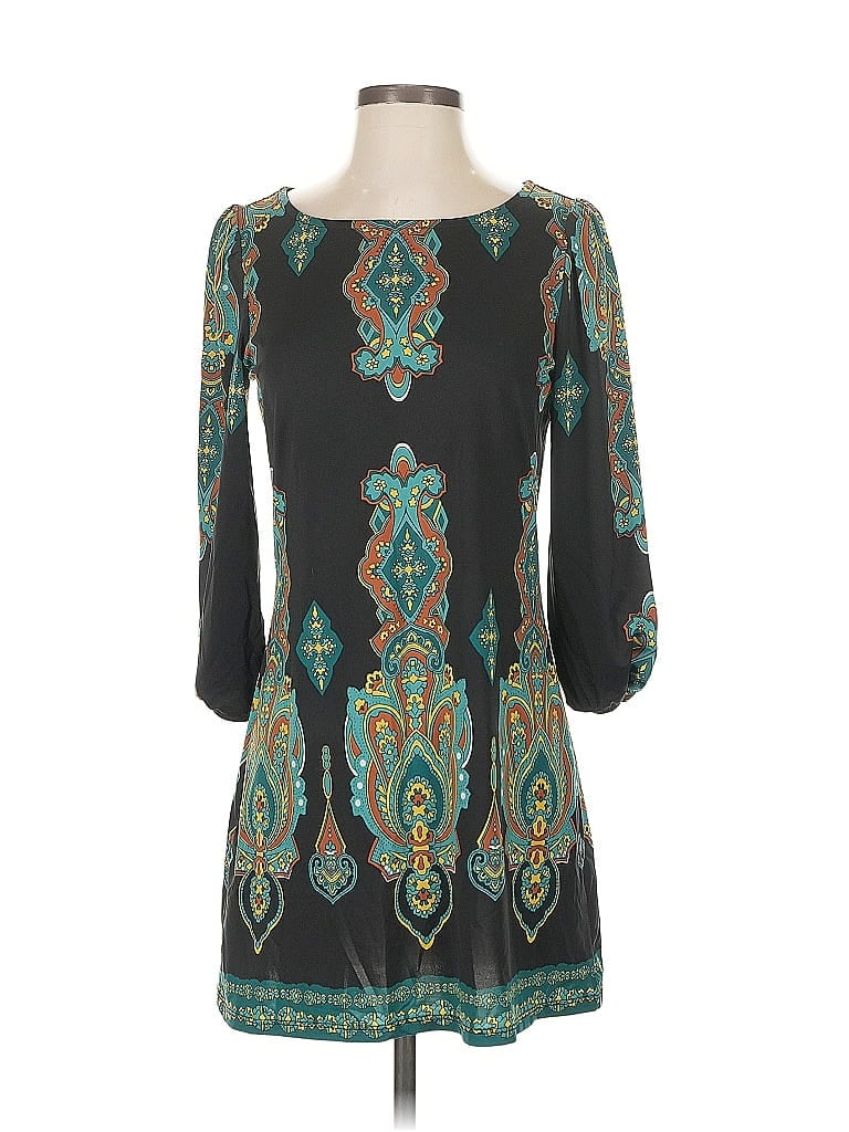 Pre-owned Inc International Concepts Casual Dress In Blue