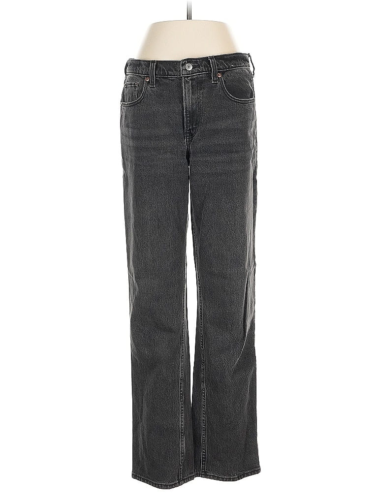 Pre-owned Abercrombie & Fitch Jeans In Black