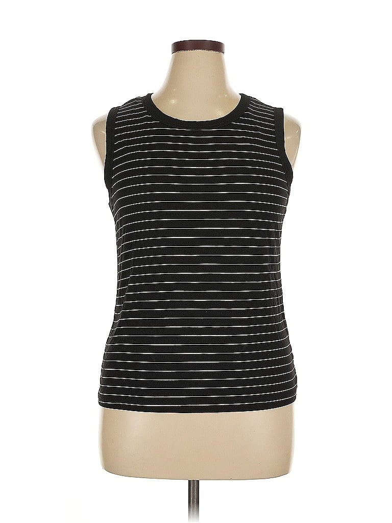 Pre-owned Cece Sleeveless T-shirt In Black