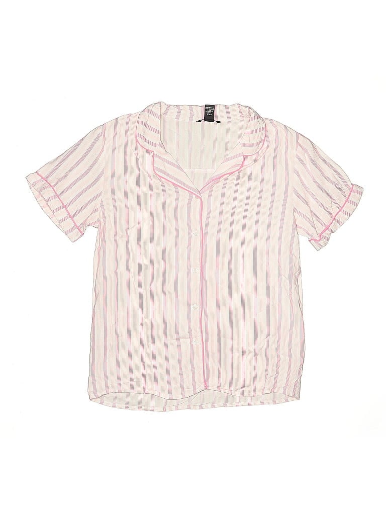 Pre-owned Assorted Brands Kids' Short Sleeve Blouse In Pink
