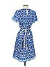 Sugarlips 100% Polyester Print Blue Casual Dress Size XS - photo 2