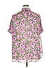 Torrid 100% Polyester Pink Short Sleeve Polo Size 3X Plus (3) - photo 2