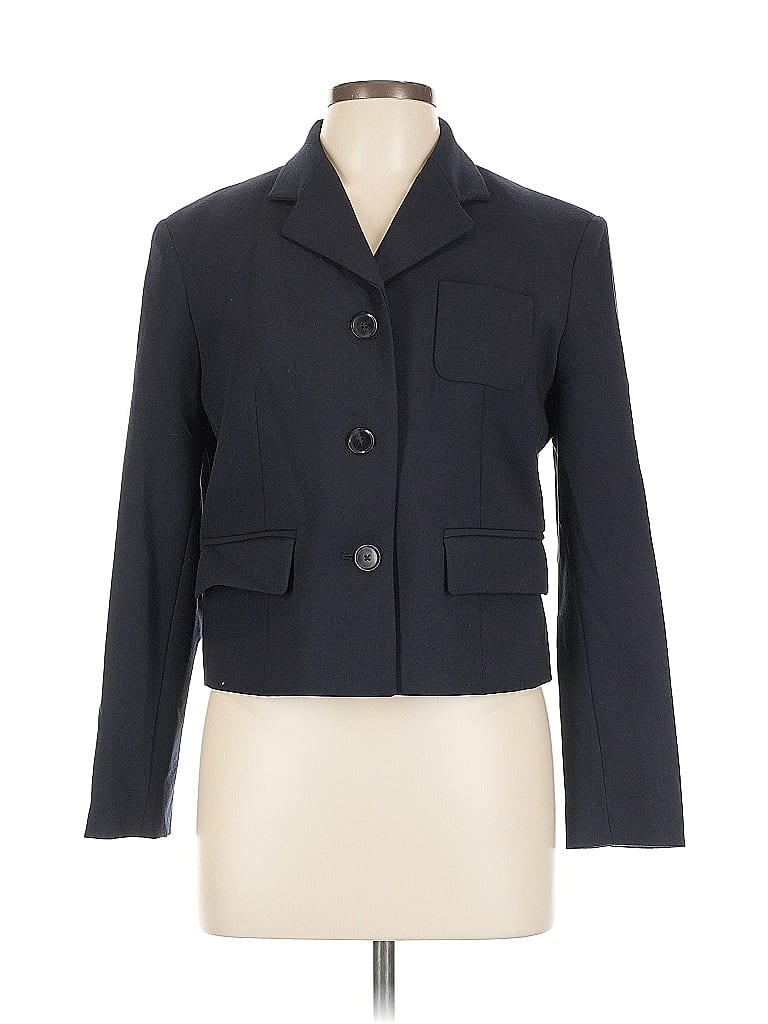 Pre-owned Mng Blazer Jacket In Black