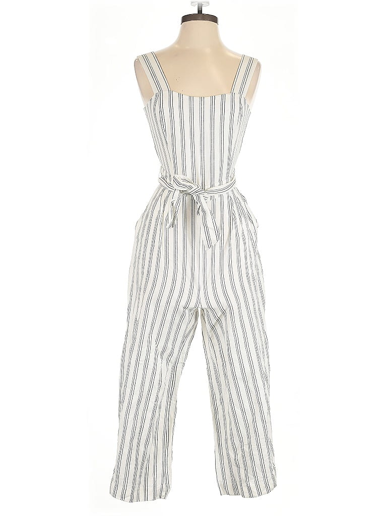 Pre-owned Ann Taylor Factory Casual Dress In White