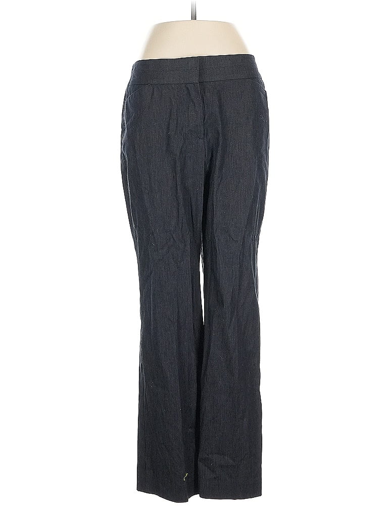 Pre-owned Ann Taylor Loft Outlet Dress Pants In Gray