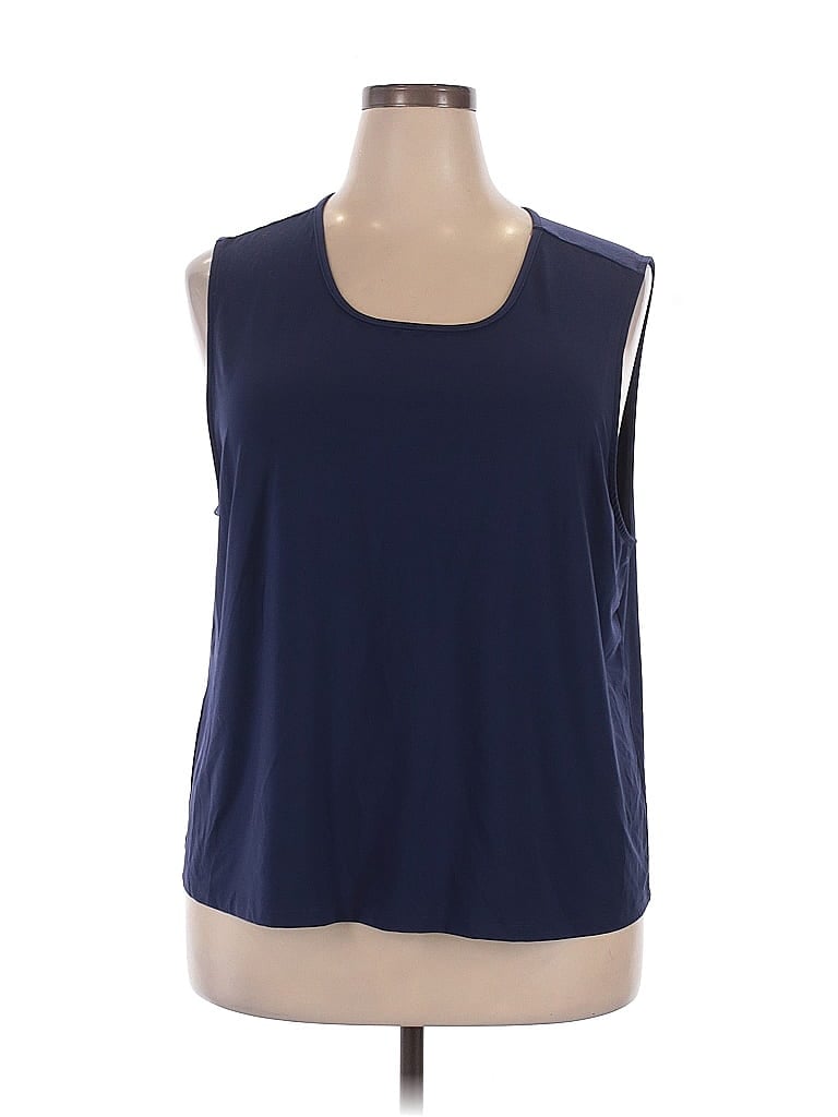 Pre-owned North Style Sleeveless T-shirt In Blue