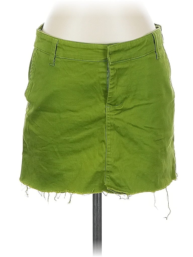 Pre-owned Lucy Love Casual Skirt In Green
