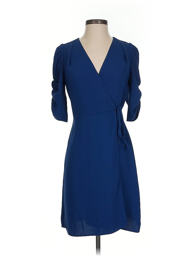 Pre-owned Amanda Uprichard Cocktail Dress In Blue
