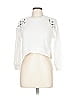 Xtraordinary 100% Polyester White Pullover Sweater Size L - photo 1
