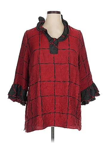 Ali Miles 3/4 Sleeve Blouse (view 1)
