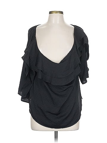 Soho JEANS NEW YORK & COMPANY 3/4 Sleeve Top (view 1)