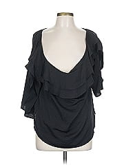 Soho Jeans New York & Company 3/4 Sleeve Top
