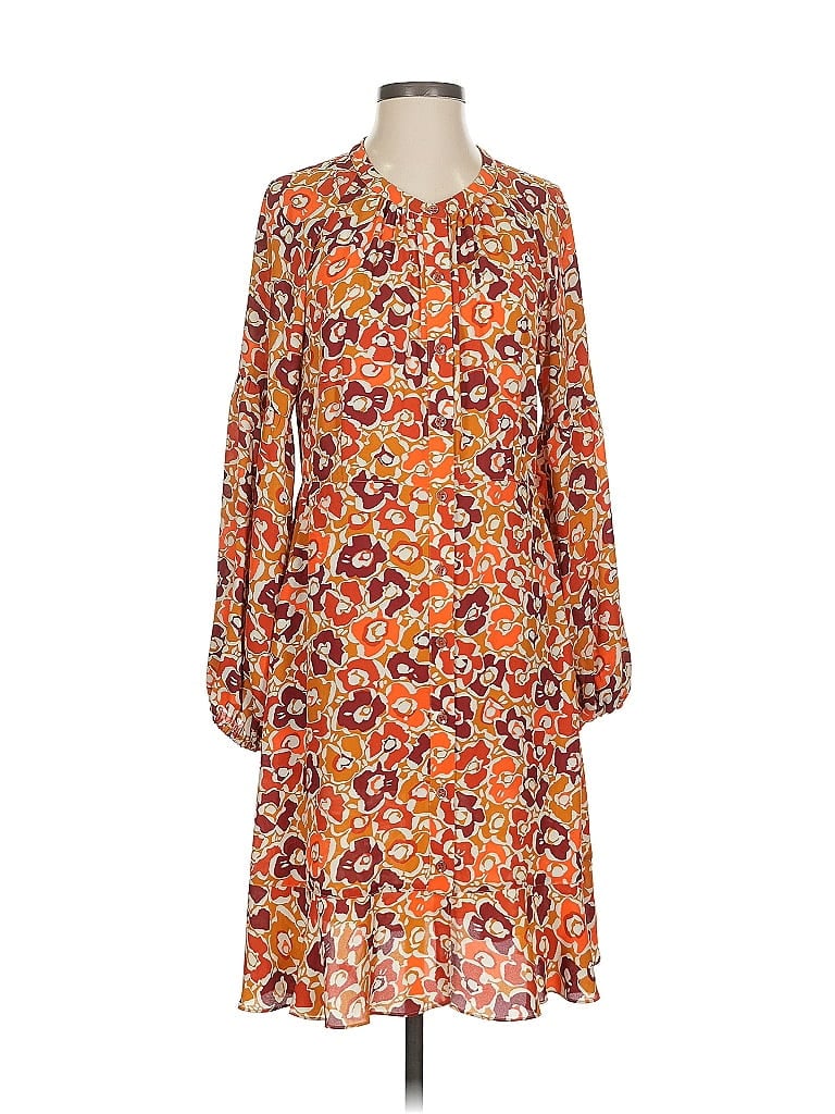 Pre-owned Cabi Casual Dress In Orange