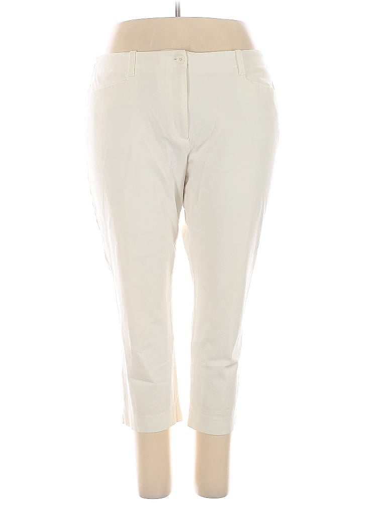 Pre-owned Talbots Outlet Casual Pants In White