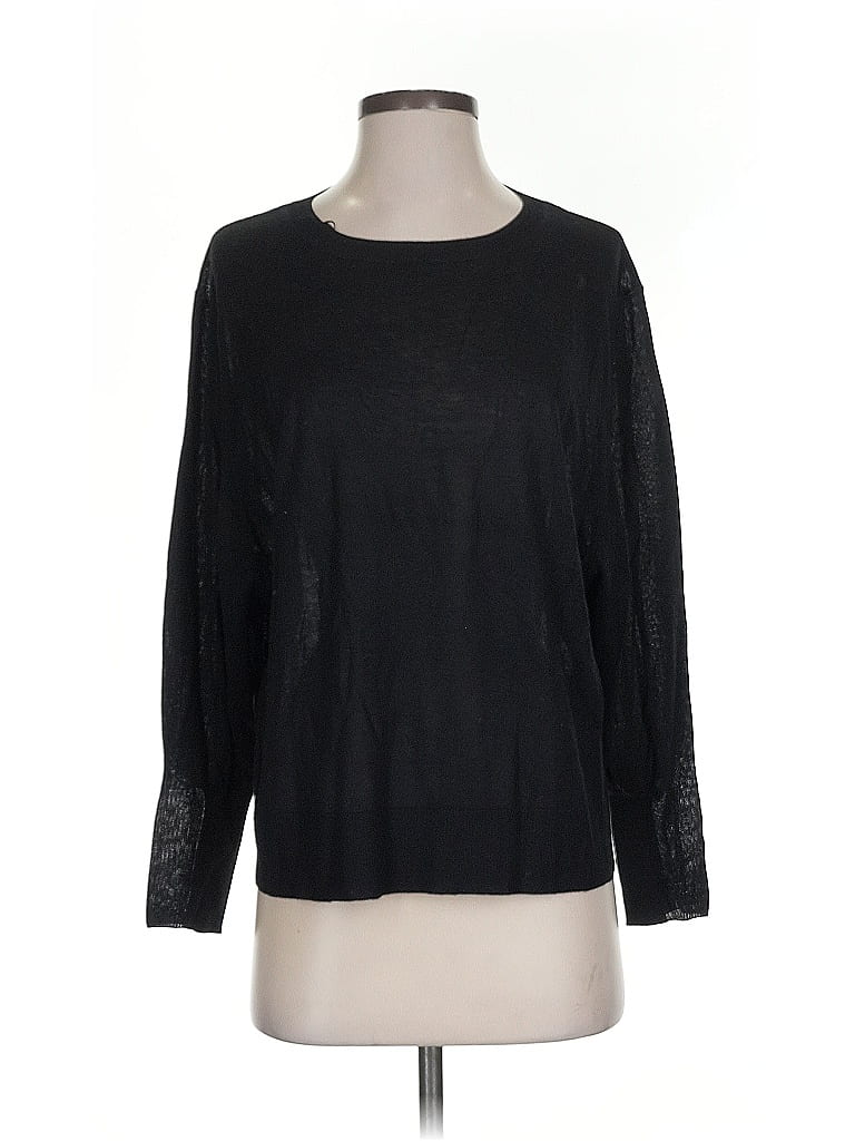 Pre-owned Zara Pullover Sweater In Black