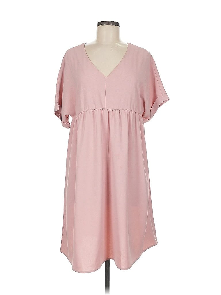 Pre-owned Assorted Brands Casual Dress In Pink