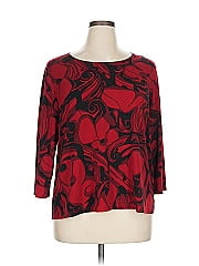 Travelers By Chico's 3/4 Sleeve Top