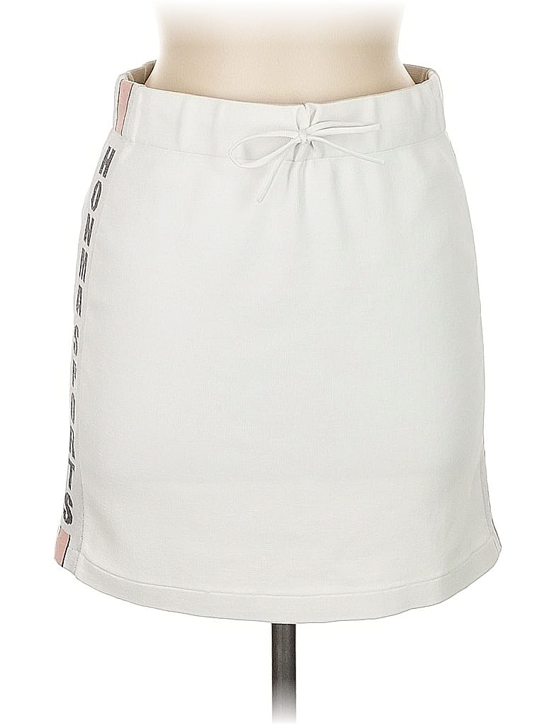 Pre-owned Assorted Brands Casual Skirt In White