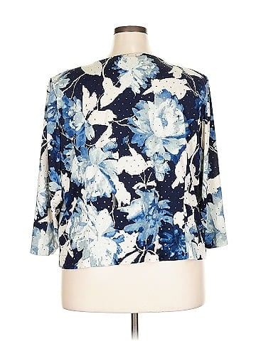 Jessica Howard 3/4 Sleeve Blouse (view 2)