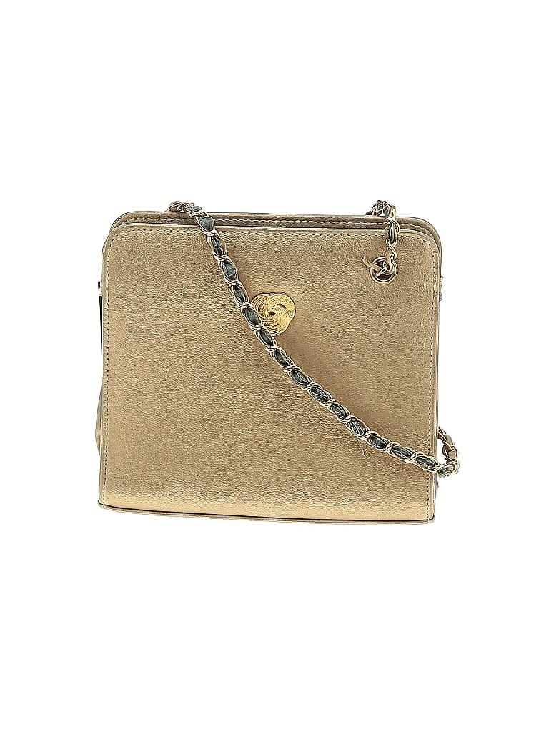 Pre-owned Assorted Brands Crossbody Bag In Gold
