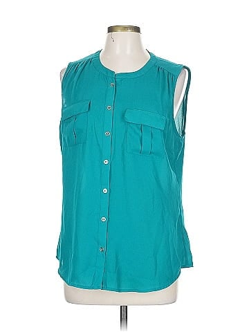 Soho JEANS NEW YORK & COMPANY Sleeveless Blouse (view 1)