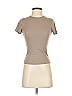 Abercrombie & Fitch Tan Short Sleeve Turtleneck Size XS