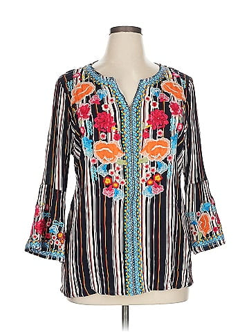 Andree by UNIT 3/4 Sleeve Blouse (view 1)