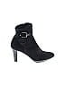 AQUATALIA Black Ankle Boots Size 10 - photo 1